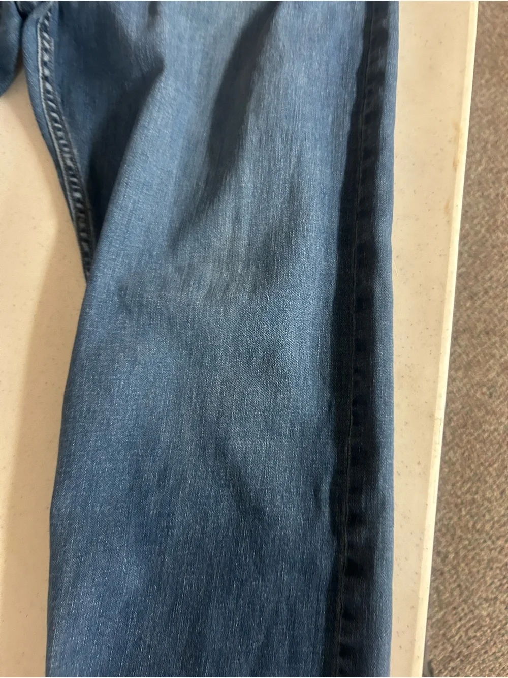 Wrangler 40x30 Men's Classic Straight-Leg Regular Fit Jeans - Blue